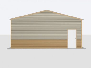 Keen's Buildings, 24x35x10 Metal Garage, KBG-1G243510-1D1W