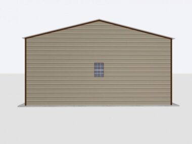 Keen's Buildings, 26x50x12 Metal Garage/ Workshop Installed, KBG-3G265012-1D6W