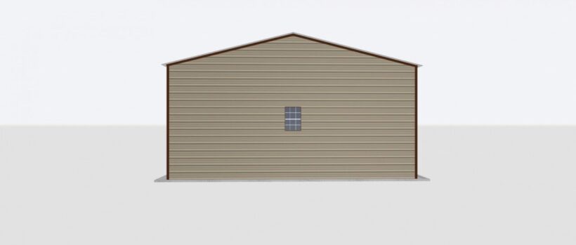 Keen'S Buildings, 26X50X12 Metal Garage/ Workshop Installed, Kbg-3G265012-1D6W