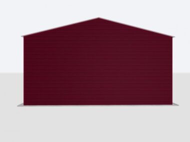 Keen's Buildings, 30x71x14 Metal Garage / Workshop Installed, KBG-5G307114-2D0W