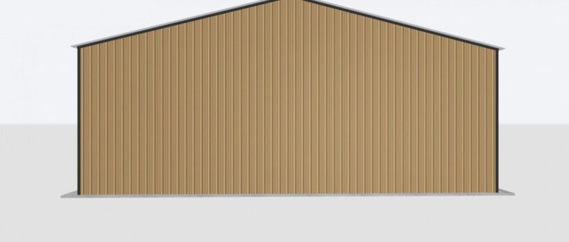 Keen'S Buildings, 40X60X14 Metal Garage/ Workshop Installed, Kbg-3G406014-1D1W