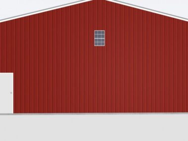 Keen's Buildings, 40x80x14 Metal Garage/ Workshop Installed, KBG-4G408014-1D2W