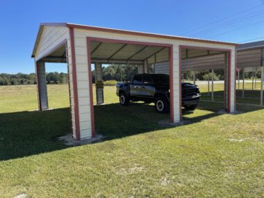 Keen's Buildings, 24x25 Carport, KBC-242500-AF2G6RDFO