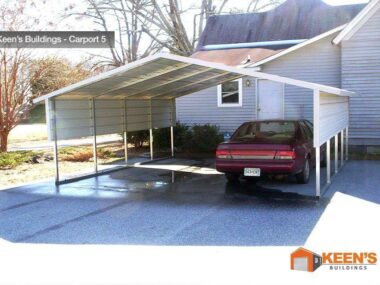 Keen's Buildings, 20X20 Carport, KBC-202006-AF2P50