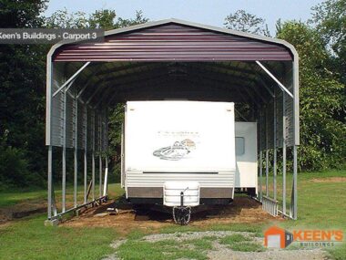 Keen's Buildings, 18X30 Carport / RV Carport, KBC-183012-RR2G2P50