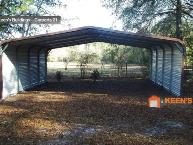 Keen's Buildings, 24X20 Carport, KBC-242008-RR2P10