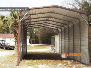 Keen's Buildings, 18X30 Carport, KBC-183011-RR2P10
