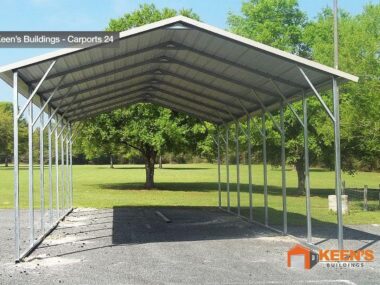 Keen's Buildings, 18X30 Carport, KBC-183010-AF00-2