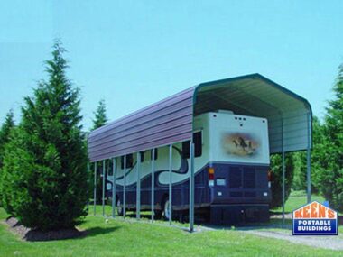 Keen's Buildings, 12X35 Carport / RV Carport, KBC-123512-RR2P25
