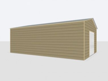 Keen's Buildings, 20x30x10 Metal Garage, KBG-1G203010-1D1W