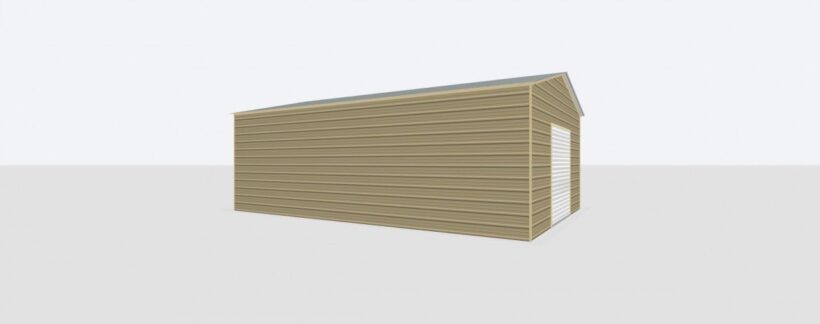 Keen'S Buildings, 20X30X10 Metal Garage, Kbg-1G203010-1D1W-Ad
