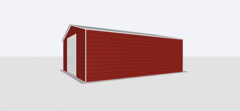 Keen'S Buildings, 24X30X10 Metal Garage, Kbg-1G243010-1D1W