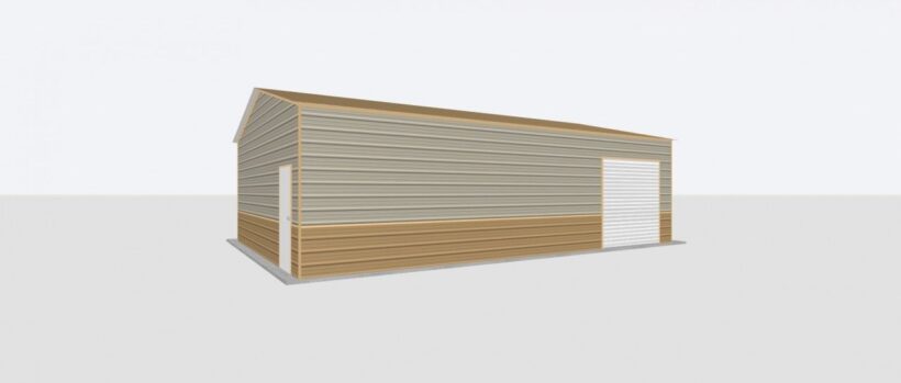Keen'S Buildings, 24X35X10 Metal Garage, Kbg-1G243510-1D1W