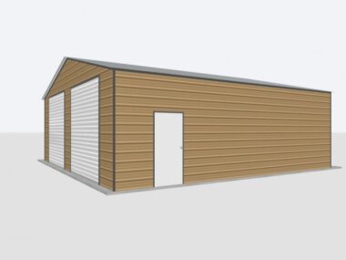 Keen's Buildings, Keen's SignatureLegacy 30x30x10 Metal Garage & Storage, KBG-2G303010-1D0W