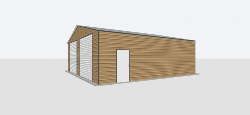 Keen'S Buildings, Keen'S Signaturelegacy 30X30X10 Metal Garage &Amp; Storage, Kbg-2G303010-1D0W
