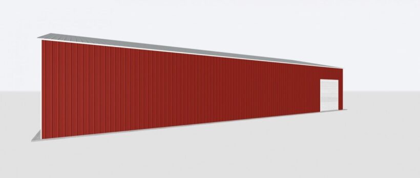 Keen'S Buildings, 40X80X14 Metal Garage/ Workshop Installed, Kbg-4G408014-1D2W