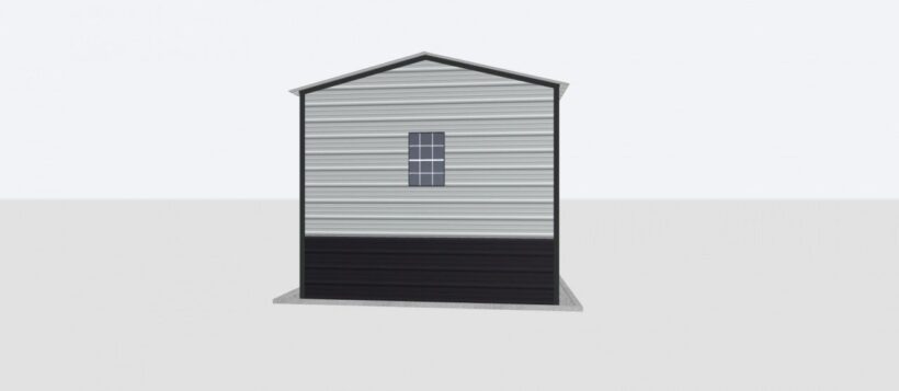 Keen'S Buildings, 12X20X10 Metal Garage, Kbg-1G122010-1D1W