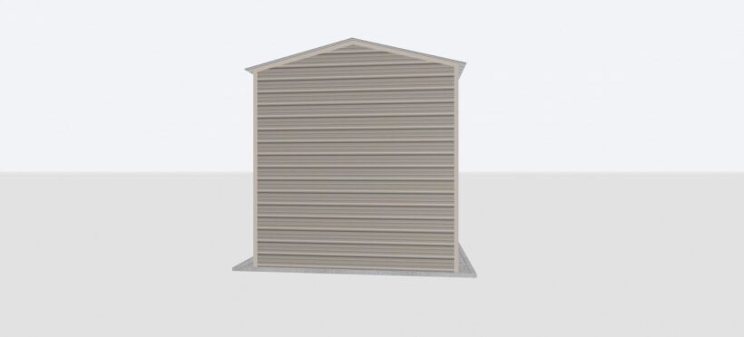 Keen'S Buildings, 12X20X12 Metal Garage, Kbg-1G122012-1D1W