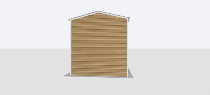 Keen'S Buildings, 12X25X12 Metal Garage, Kbg-1G122512-1D1W