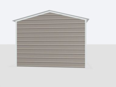 Keen's Buildings, 12x25x8 Metal Garage, KBG-1G122508-1D1W