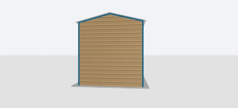 Keen'S Buildings, 12X30X12 Metal Garage, Kbg-1G123012-1D1W