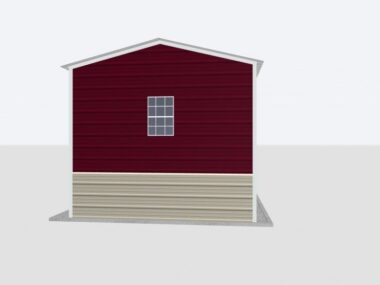 Keen's Buildings, 12x35x10 Metal Garage, KBG-1G123510-1D1W