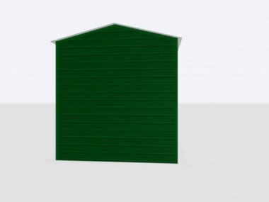Keen's Buildings, 12x35x12 Metal Garage, KBG-1G123512-1D1W