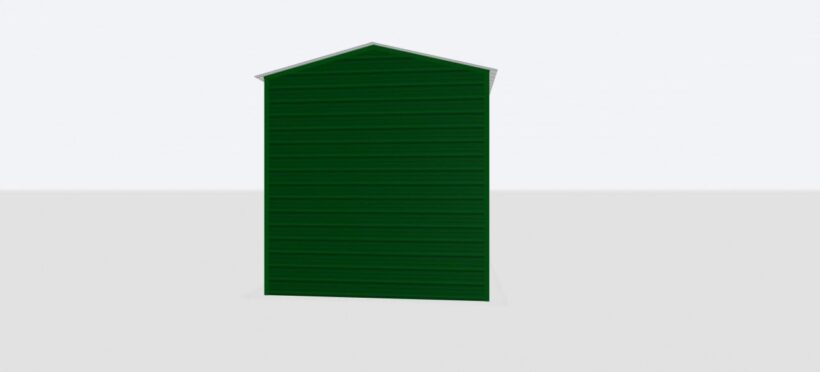 Keen'S Buildings, 12X35X12 Metal Garage, Kbg-1G123512-1D1W