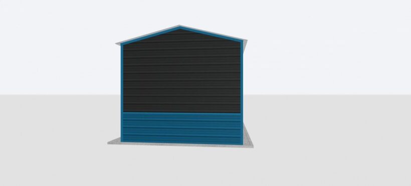 Keen'S Buildings, 12X45X10 Metal Garage, Kbg-1G124510-1D1W