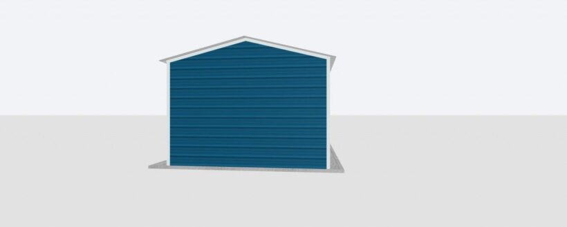 Keen'S Buildings, 12X50X8 Metal Garage, Kbg-1G125008-1D1W