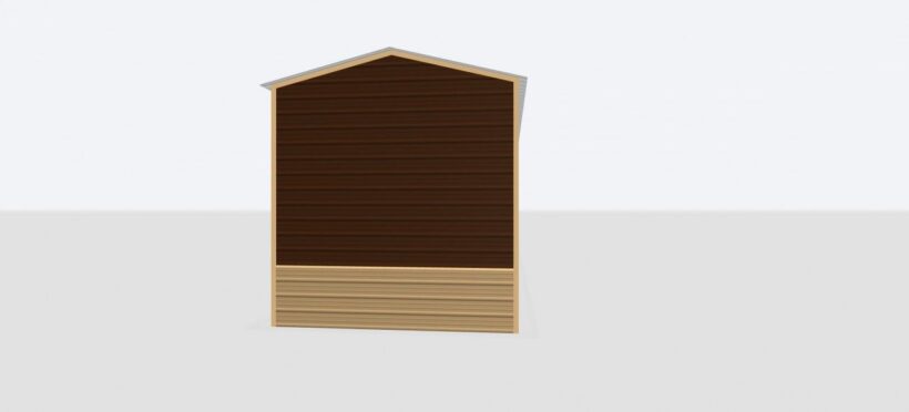 Keen'S Buildings, 12X55X12 Metal Garage, Kbg-1G125512-1D1W