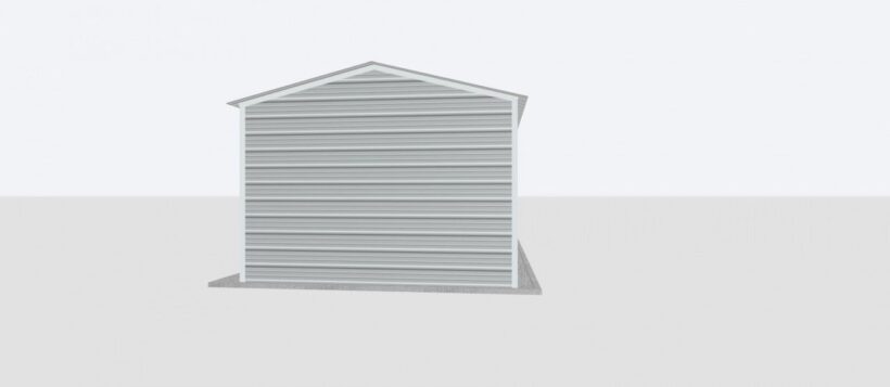 Keen'S Buildings, 12X55X8 Metal Garage, Kbg-1G125508-1D1W