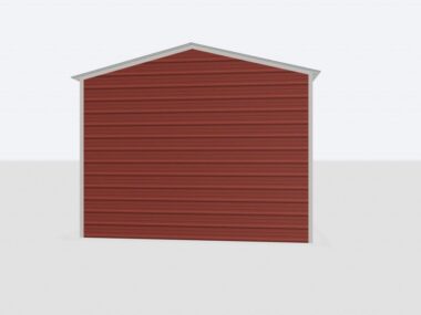 Keen's Buildings, 14x20x10 Metal Garage, KBG-1G142010-1D1W