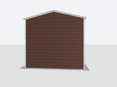 Keen's Buildings, 14x20x12 Metal Garage, KBG-1G142012-1D1W