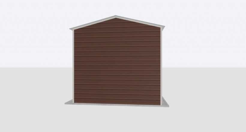 Keen'S Buildings, 14X20X12 Metal Garage, Kbg-1G142012-1D1W