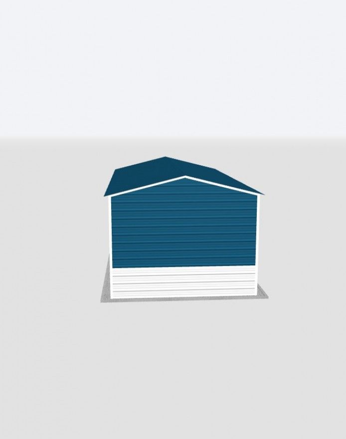 14X30X10 Metal Garage 14X30X10 Metal Garage Keen'S Buildings, 14X30X10 Metal Garage, Kbg-1G143010-1D1W