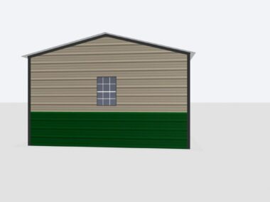 Keen's Buildings, 14x45x8 Metal Garage, KBG-1G144508-1D1W