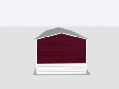 Keen's Buildings, 14x50x10 Metal Garage, KBG-1G145010-1D1W