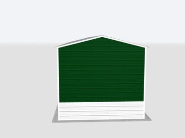 Keen's Buildings, 14x50x12 Metal Garage, KBG-1G145012-1D1W