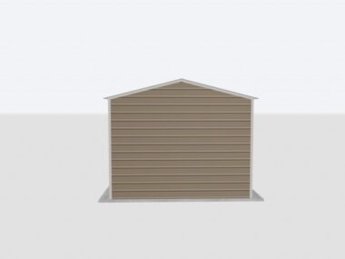 Keen's Buildings, 14x60x12 Metal Garage, KBG-1G146012-1D1W