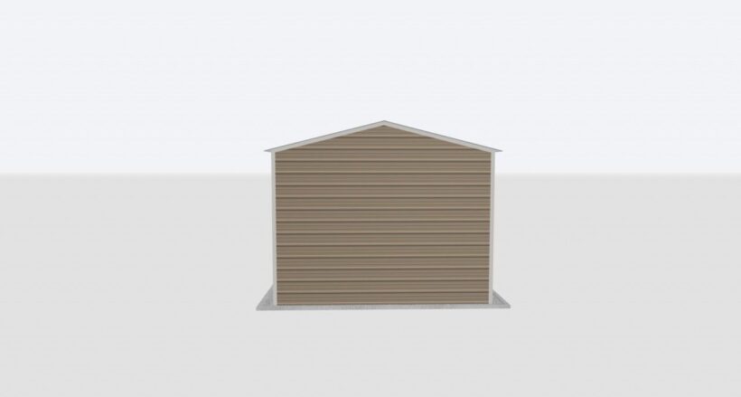 Keen'S Buildings, 14X60X12 Metal Garage, Kbg-1G146012-1D1W