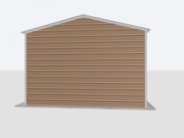Keen's Buildings, 16x20x10 Metal Garage, KBG-1G162010-1D1W