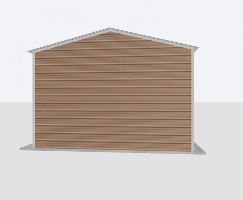 Keen'S Buildings, 16X20X10 Metal Garage, Kbg-1G162010-1D1W