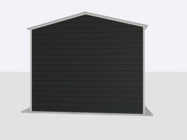 Keen's Buildings, 16x40x12 Metal Garage, KBG-1G164012-1D1W