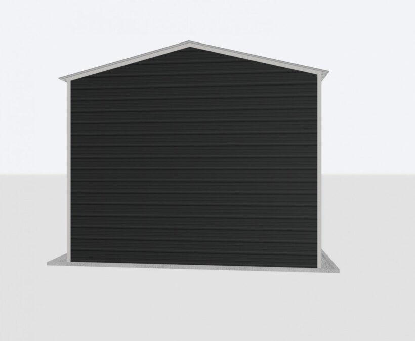 Keen'S Buildings, 16X40X12 Metal Garage, Kbg-1G164012-1D1W