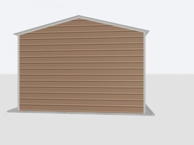 Keen's Buildings, 16x40x10 Metal Garage, KBG-1G164010-1D1W
