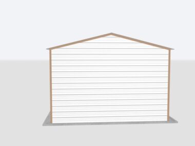 Keen's Buildings, 16x55x10 Metal Garage, KBG-1G165510-1D1W