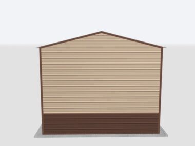 Keen's Buildings, 16x50x12 Metal Garage, KBG-1G165012-1D1W