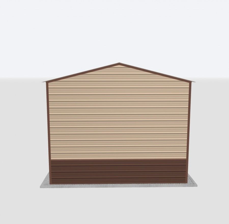 16X50X12 Metal Garage 16X50X12 Metal Garage Keen'S Buildings, 16X50X12 Metal Garage, Kbg-1G165012-1D1W