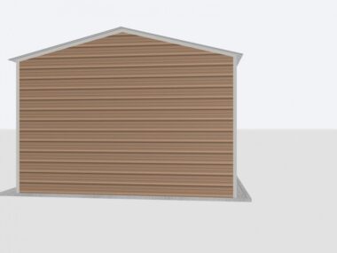 Keen's Buildings, 16x60x10 Metal Garage, KBG-1G166010-1D1W